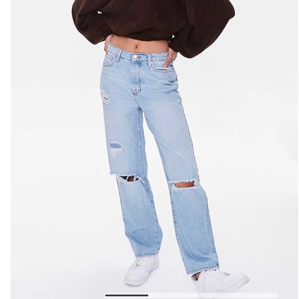 Forever 21 Premium Baggy Jeans